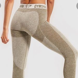 Gymshark flex leggings - Green/Khaki